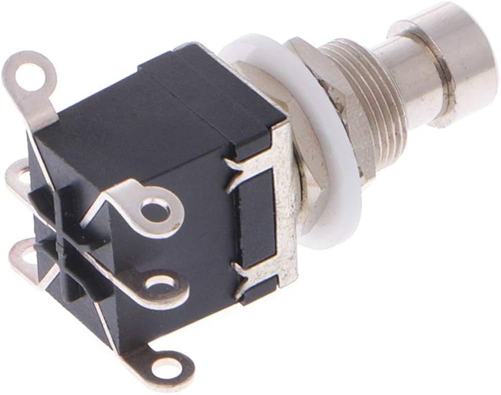 Amazon.co.jp: 250V/2A 125V/4A 6ピン DPDT フットスイッチ ギター