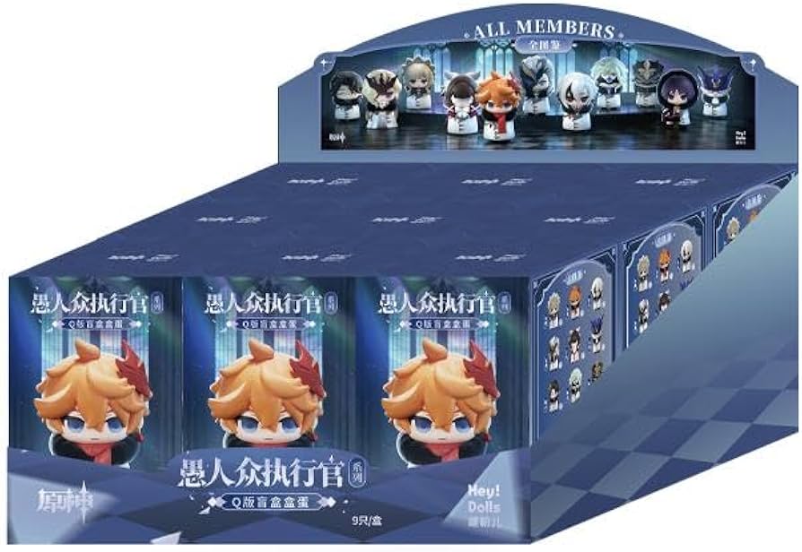 海*姫様 原神公式正規品 ミニフィギュア ファデュイ執行官 散兵 海*姫