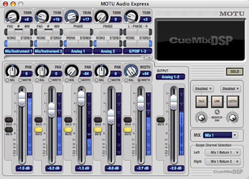 Amazon.co.jp: MOTU Audio Express 6イン8アウト Firewire / USB2