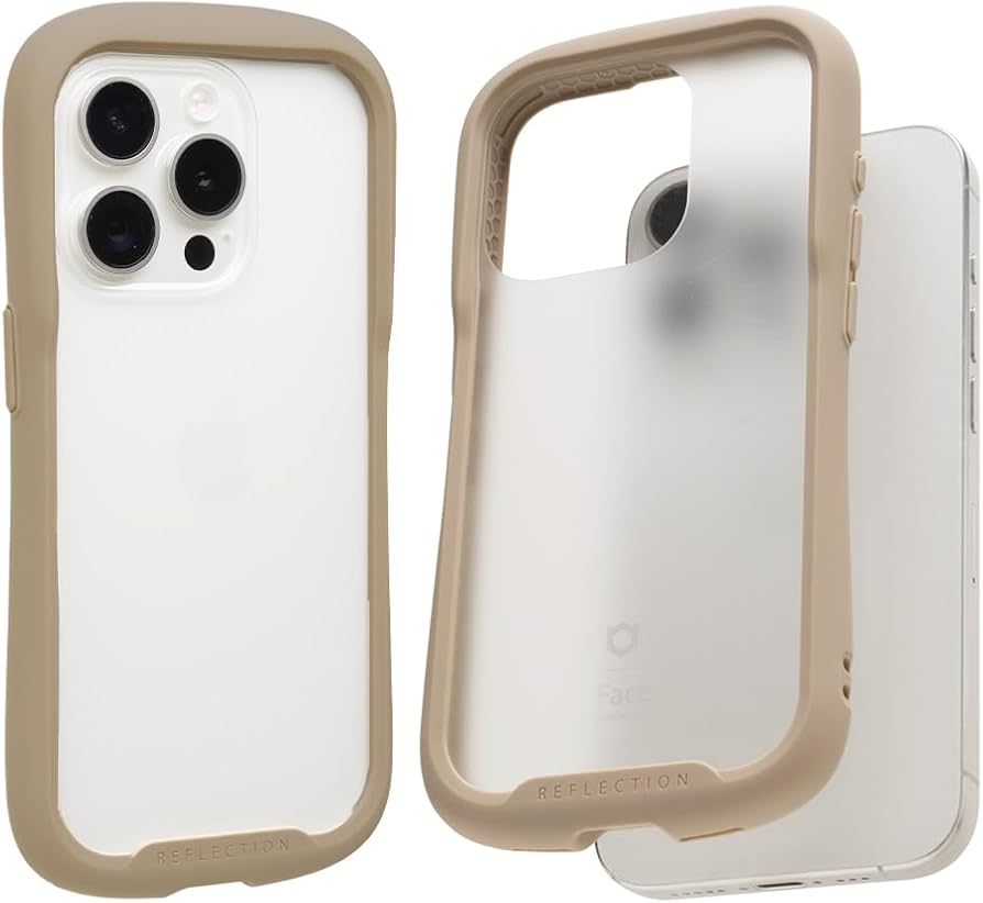 Amazon.co.jp: iFace Reflection Frost iPhone 15 Pro ケース フロスト