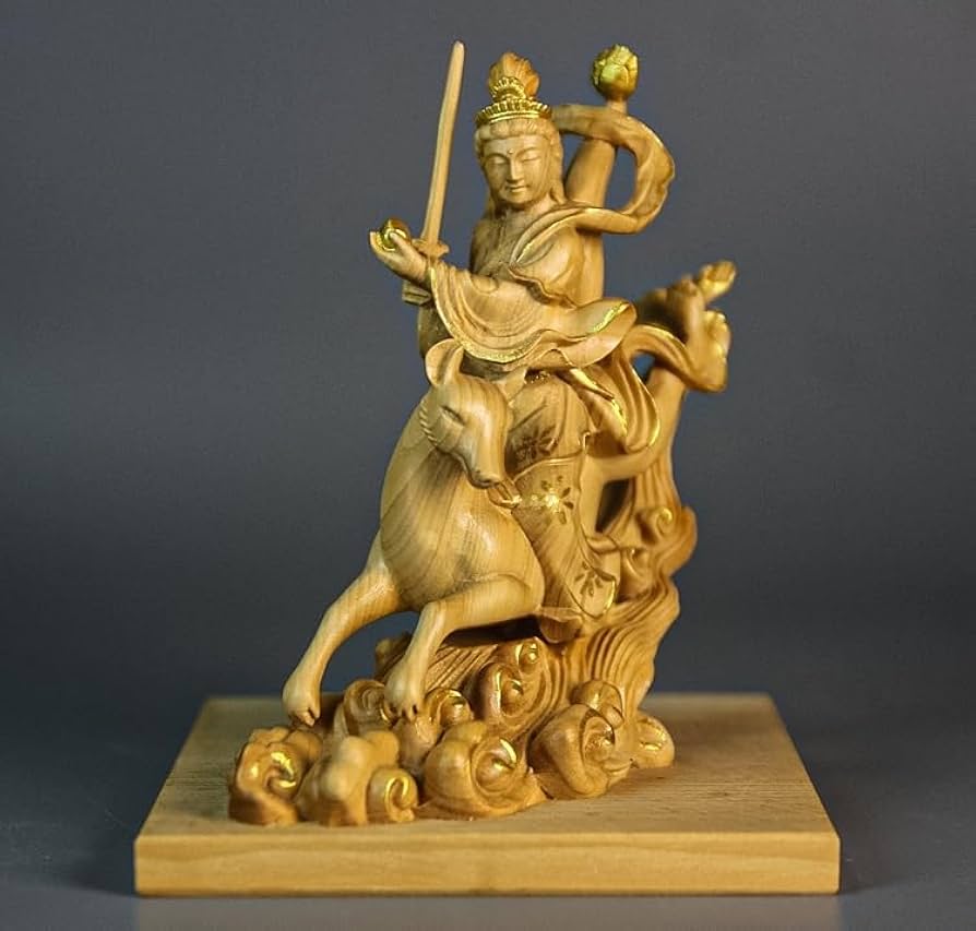 荼吉尼天像】仏像 神像 仏像☆楠材 荼枳尼天(荼吉尼