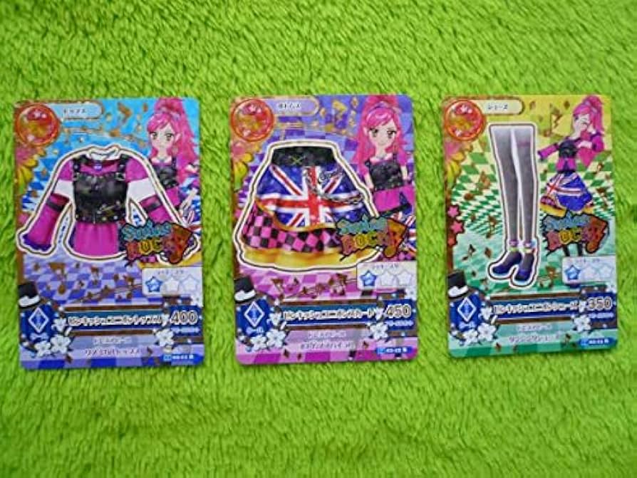 Amazon.co.jp: アイカツ ピンキッシュユニオンコーデ 3枚 : おもちゃ