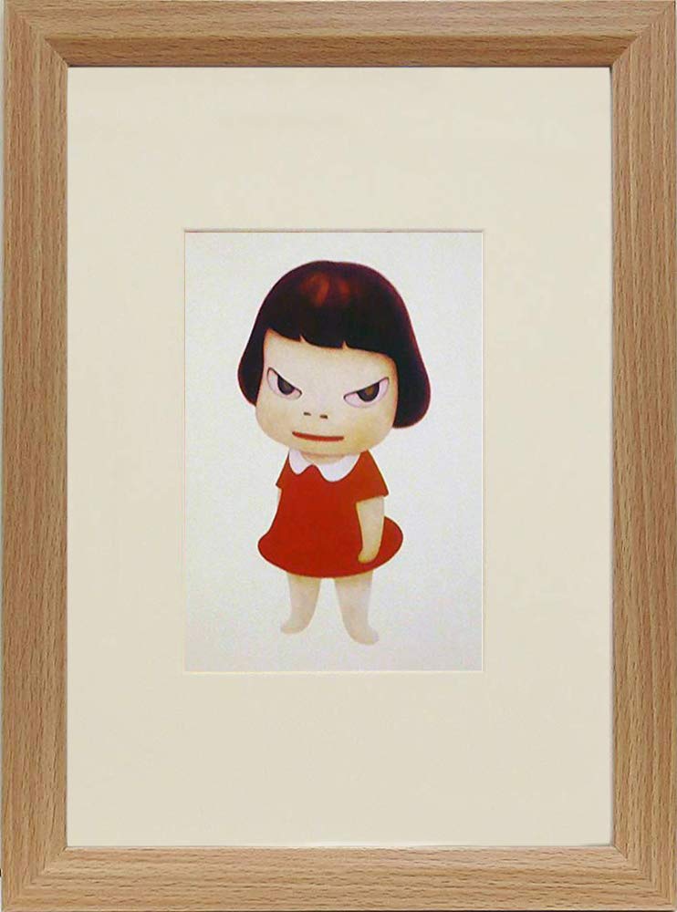 模写 シルクスクリーンアート 65/150 奈良美智 模写 シルクスクリーン