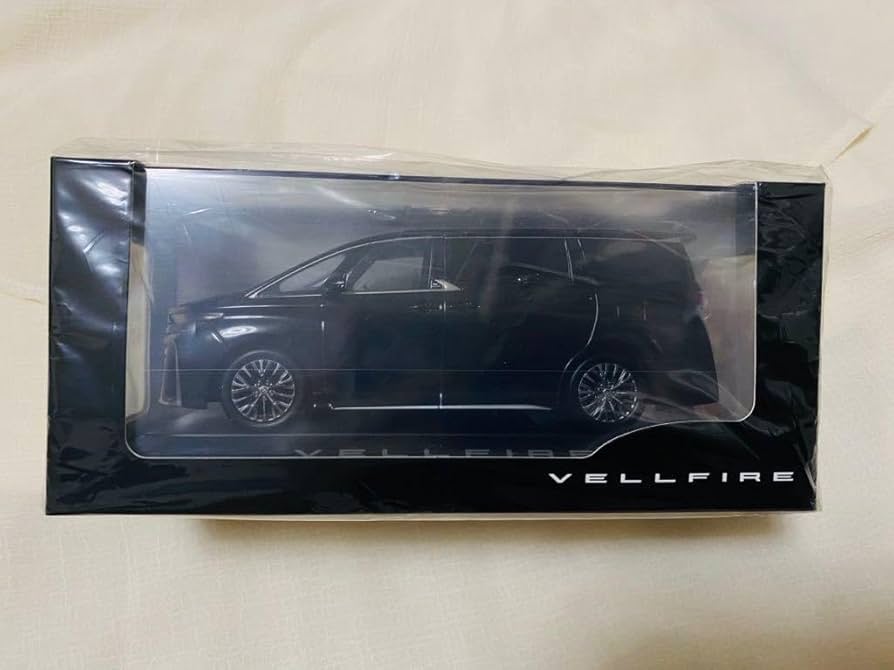 トヨタ ヴェルファイア 1/18 ダイキャストモデル黒 ミニカー トヨタ