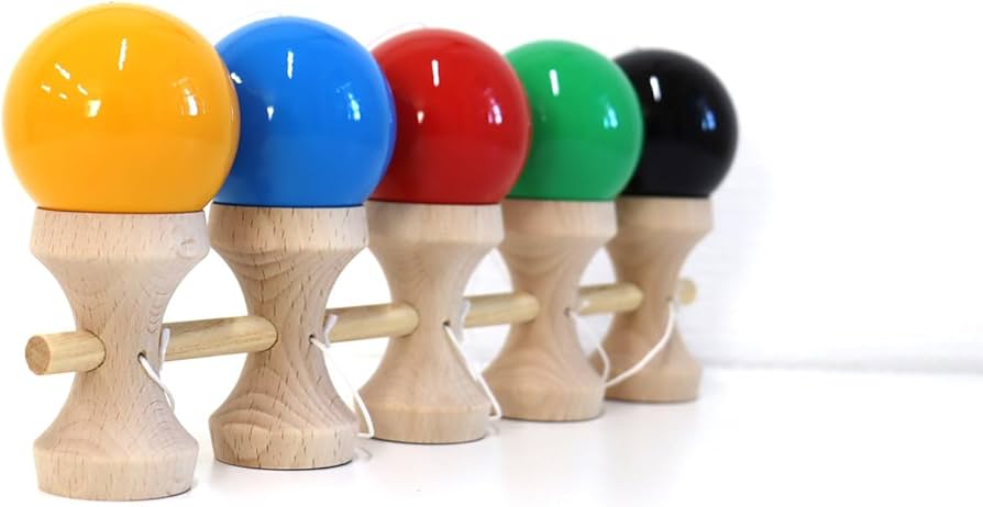 Amazon | ラングスジャパン(RANGS) 5連けん玉 カラー | けん玉 | おもちゃ