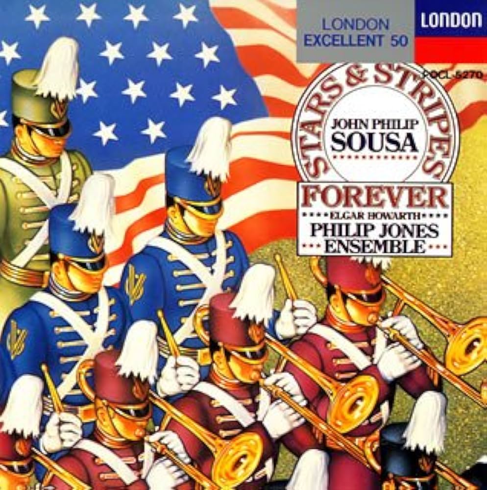 スーザ名曲マーチ集全12曲スコア、全パート譜付き