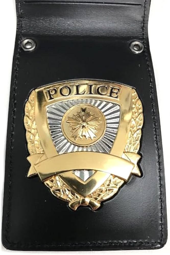 Amazon.co.jp: 警察手帳レプリカ (黒革スタンダード1) : ホビー