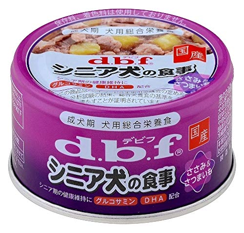 Amazon.co.jp: デビフ缶 シニア犬の食事 ささみ＆さつまいも 85g×24缶