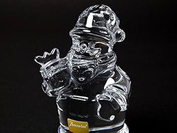 Amazon｜バカラクリスタル「スノーマン サンタクロース クリスマス