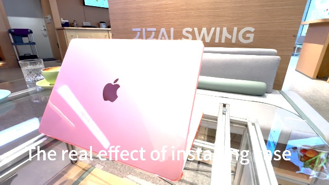 Amazon.co.jp: CISSOOK MacBook Air 13.6 2024 2025 ピンク ケース