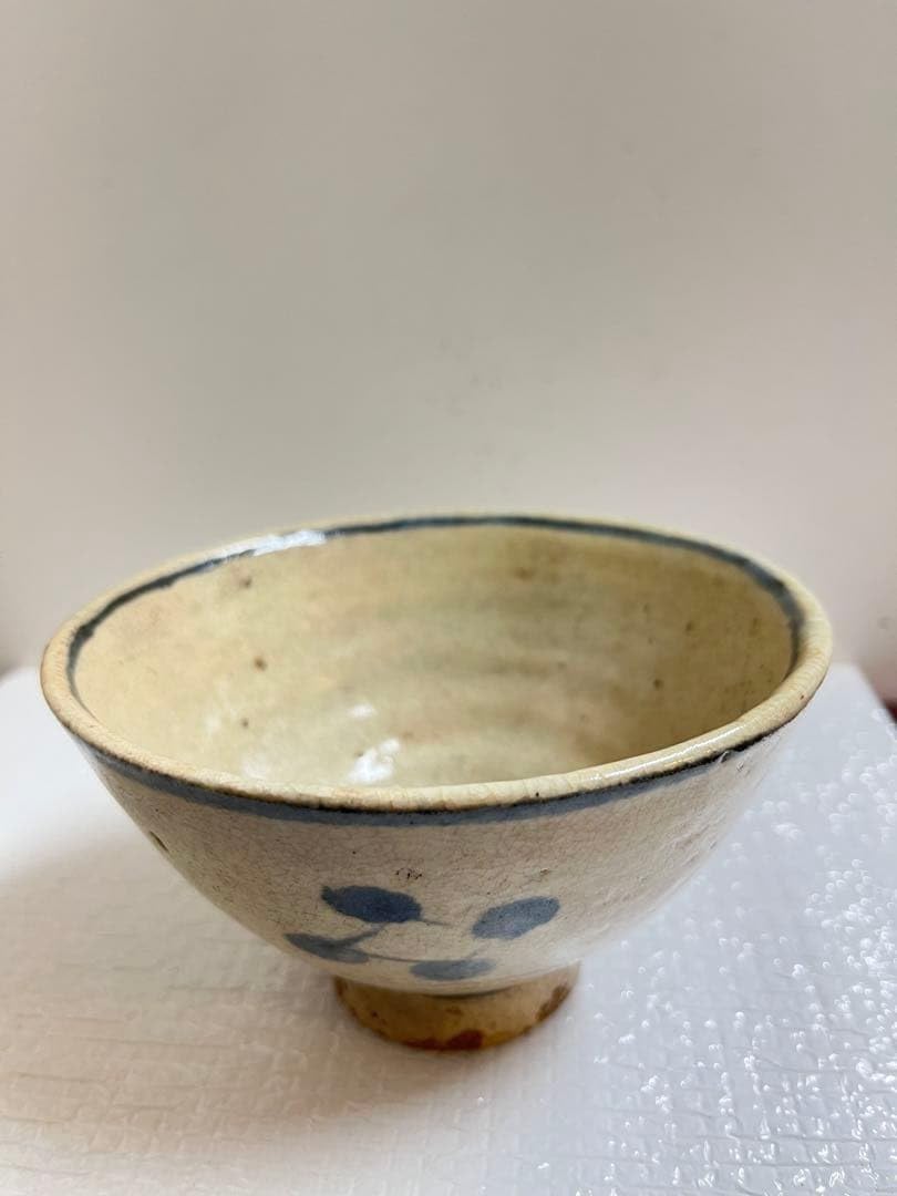 茶道具 水指 叩き朝鮮唐津一垂口水指 中里忠寛作