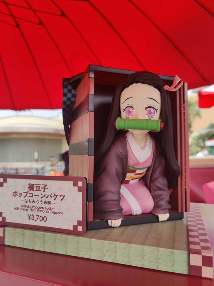 鬼滅の刃】禰豆子 ポップコーンバケツ【新品未使用】 USJ 鬼滅の刃 禰