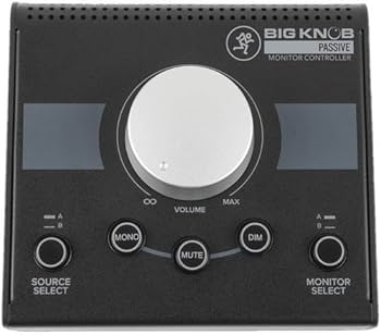 Amazon | Mackie ビッグノブ パッシブスタジオモニターコントローラー