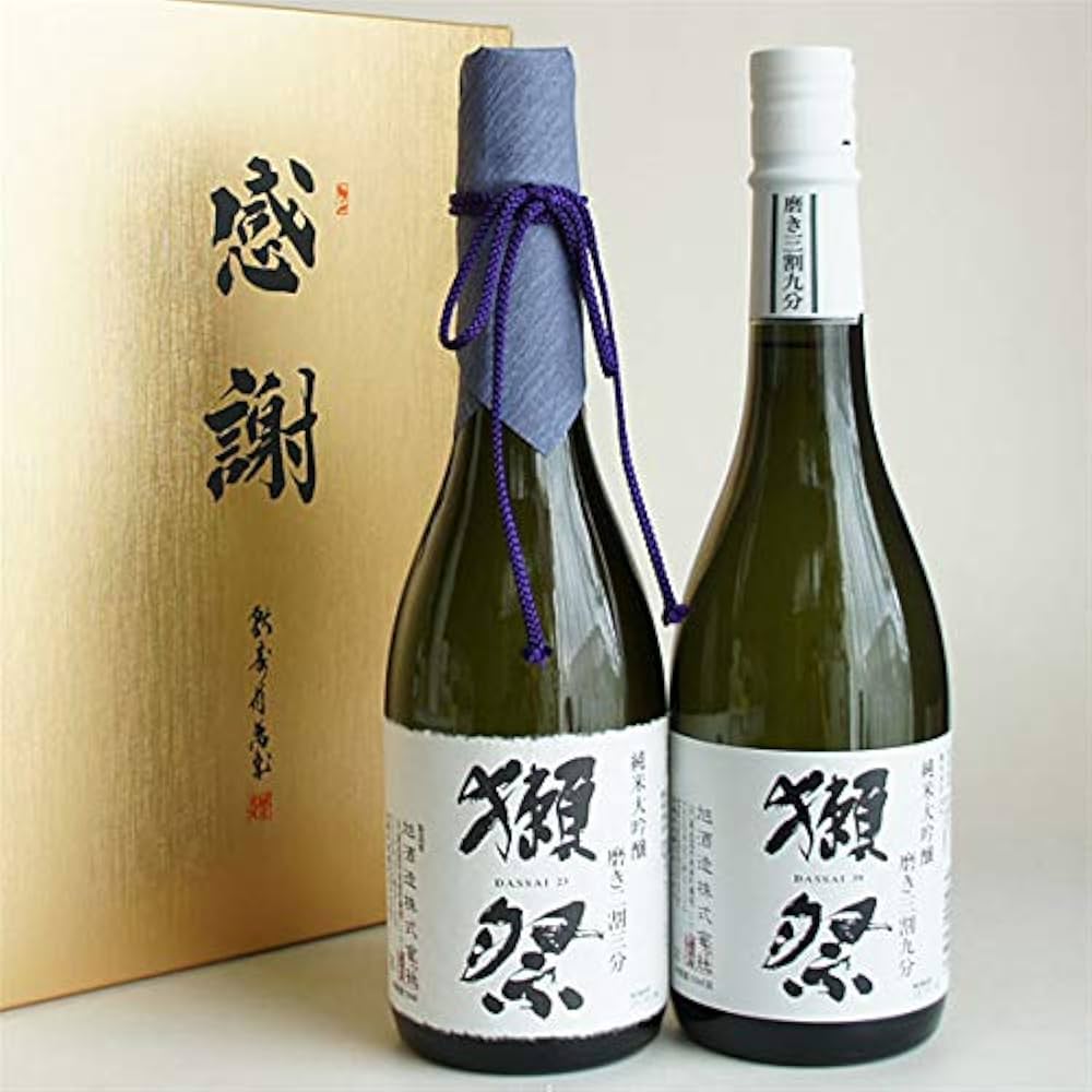 Amazon.co.jp: 日本酒セット 獺祭 飲み比べ 純米大吟醸 二割三分23と三