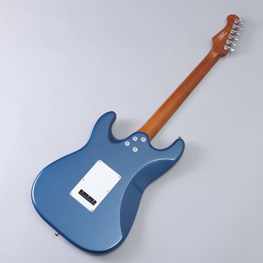 最終値下げ加熱処理AIYストラトタイプエレキギターSSH青おすすめ