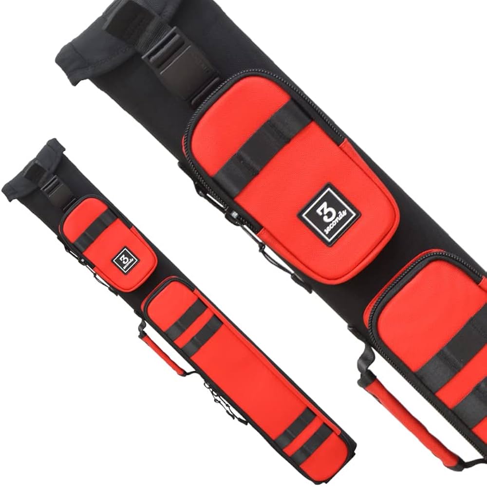 Amazon | 3seconds 【スリーセカンズ】 キューケース ブラックレッド