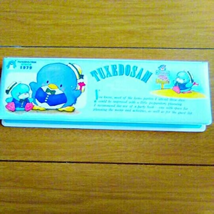 レア 1979 1984 1989 筆箱 ペンケース 昭和レトロ タキシードサム