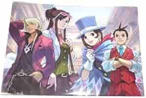 逆転裁判 15周年記念 画廊 クリアファイル ポストカード まとめ売り