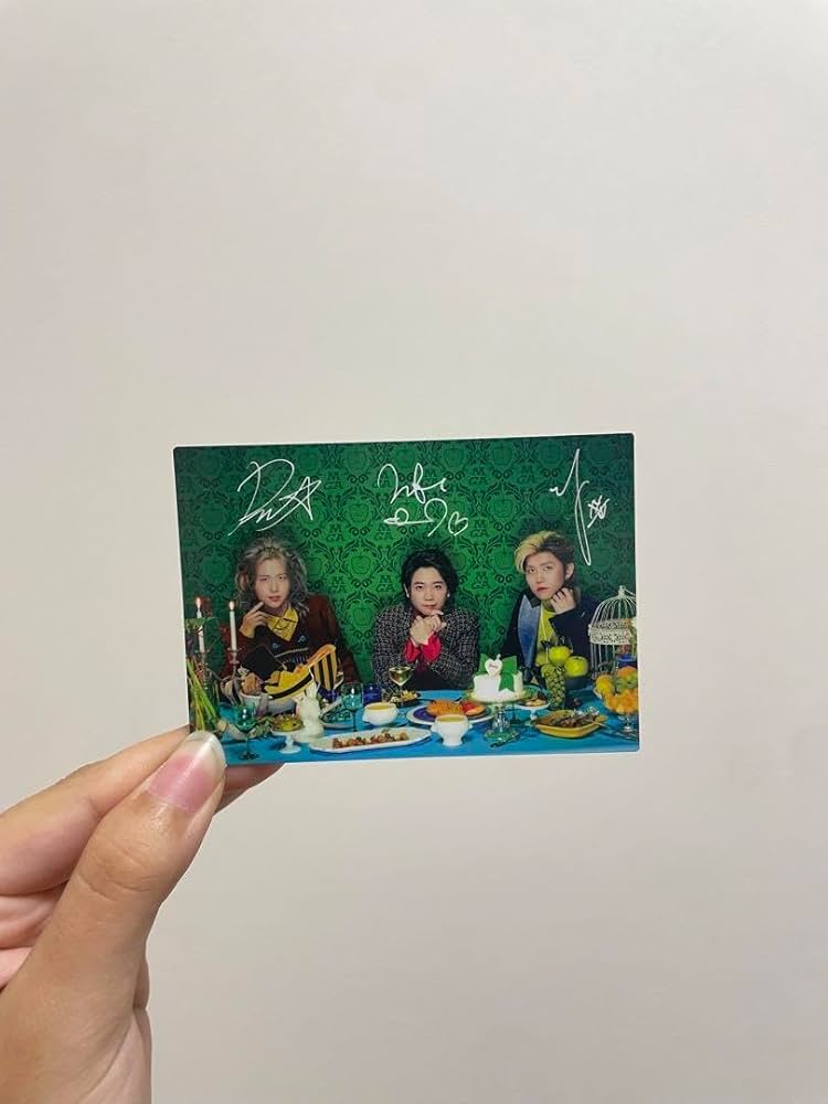 Mrs. GREEN APPLE サイン入りポストカード