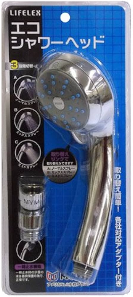 Amazon.co.jp: コーナン オリジナル エコシャワーヘッド3段切替え+