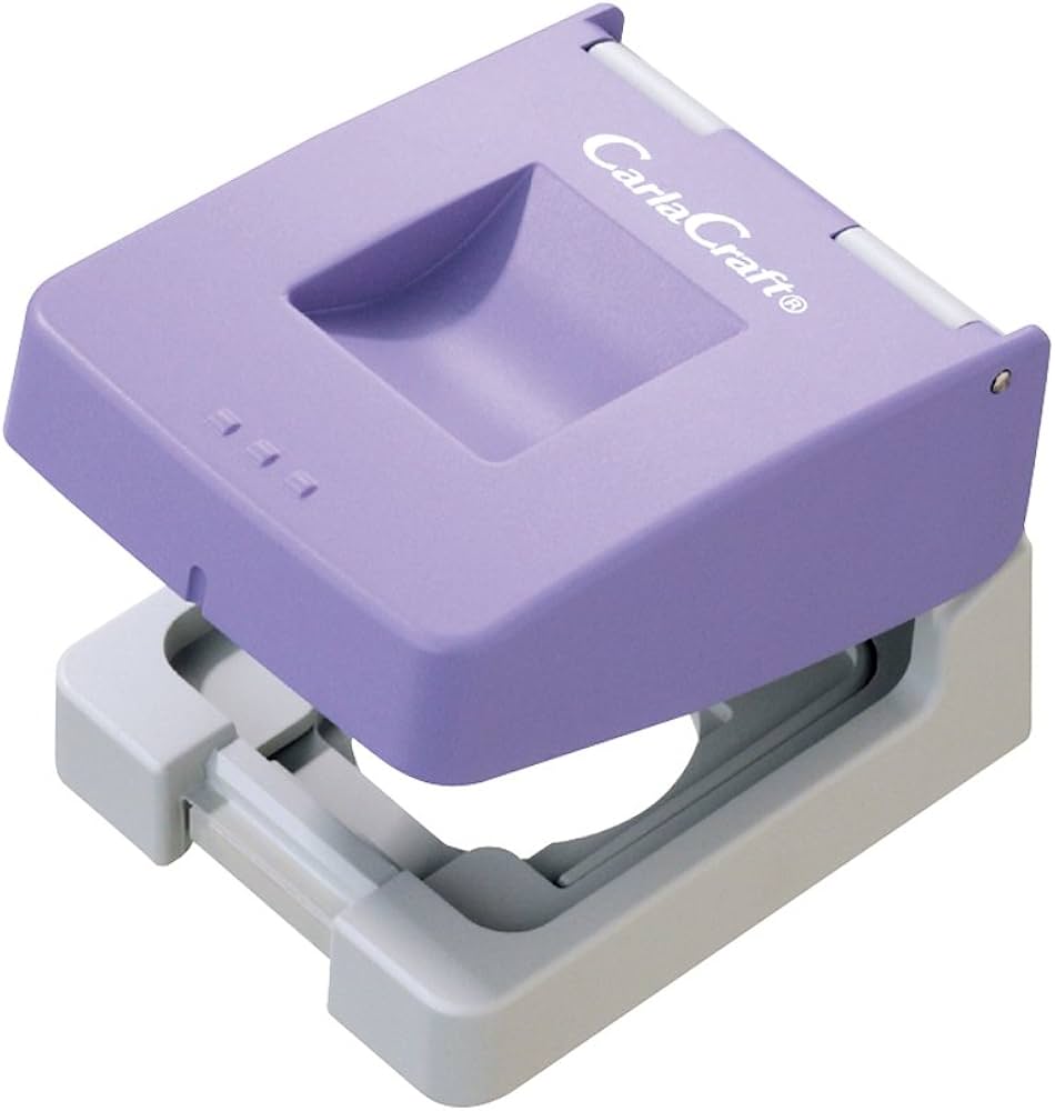Amazon | カール事務器 クラフトパンチ 補助具 エイド1/2 CP-AH