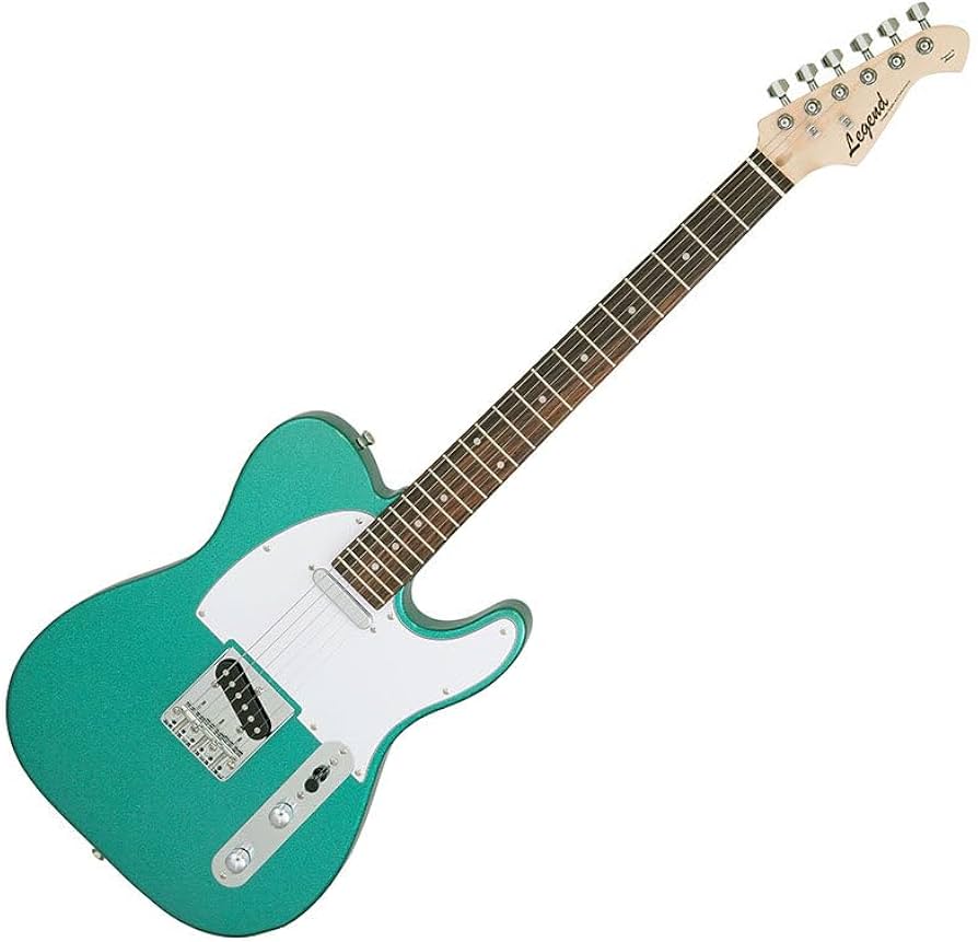 Amazon | Legend LTE-Z GLGR Glitter Green テレキャスタータイプ