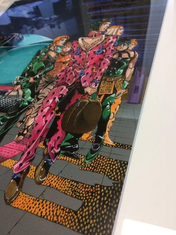 ジョジョ 複製原画 第5部 ブチャラティチーム 荒木飛呂彦 黄金の風