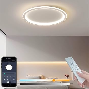 Amazon.co.jp : KOVOL LED シーリングライト 4畳 6畳 8畳 おしゃれ