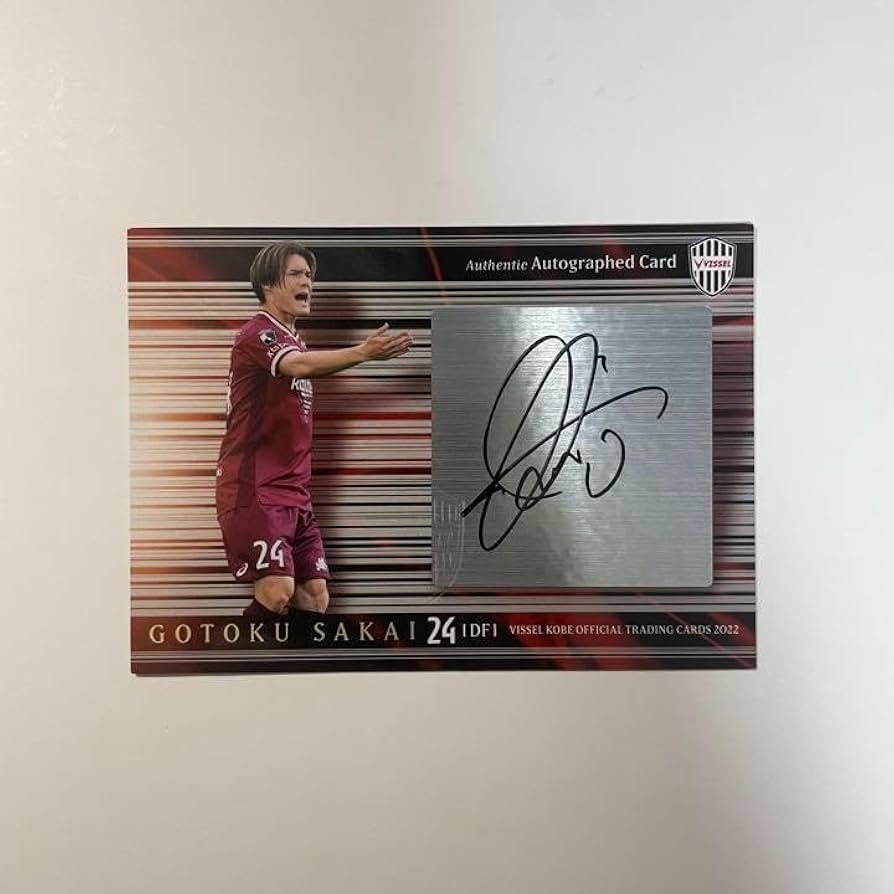 ヴィッセル神戸 No.30 ティーラトン 直筆サインカード ヴィッセル神戸