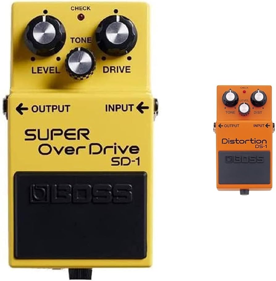 Amazon.com: Boss SD-1 Super Overdrive Pedal and Boss DS-1