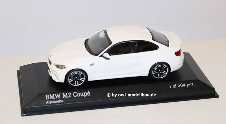 Amazon | ☆ ミニチャンプス 1/43 BMW M2 2016 ホワイト | ミニカー