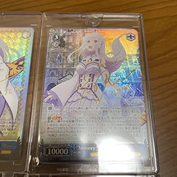 ヴァイス リゼロ 精霊使いエミリア SP サインカードPSA10 ヴァイス