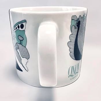 Amazon.co.jp: 限定生産品 宇野亜喜良 QXQX クスクス マグカップ