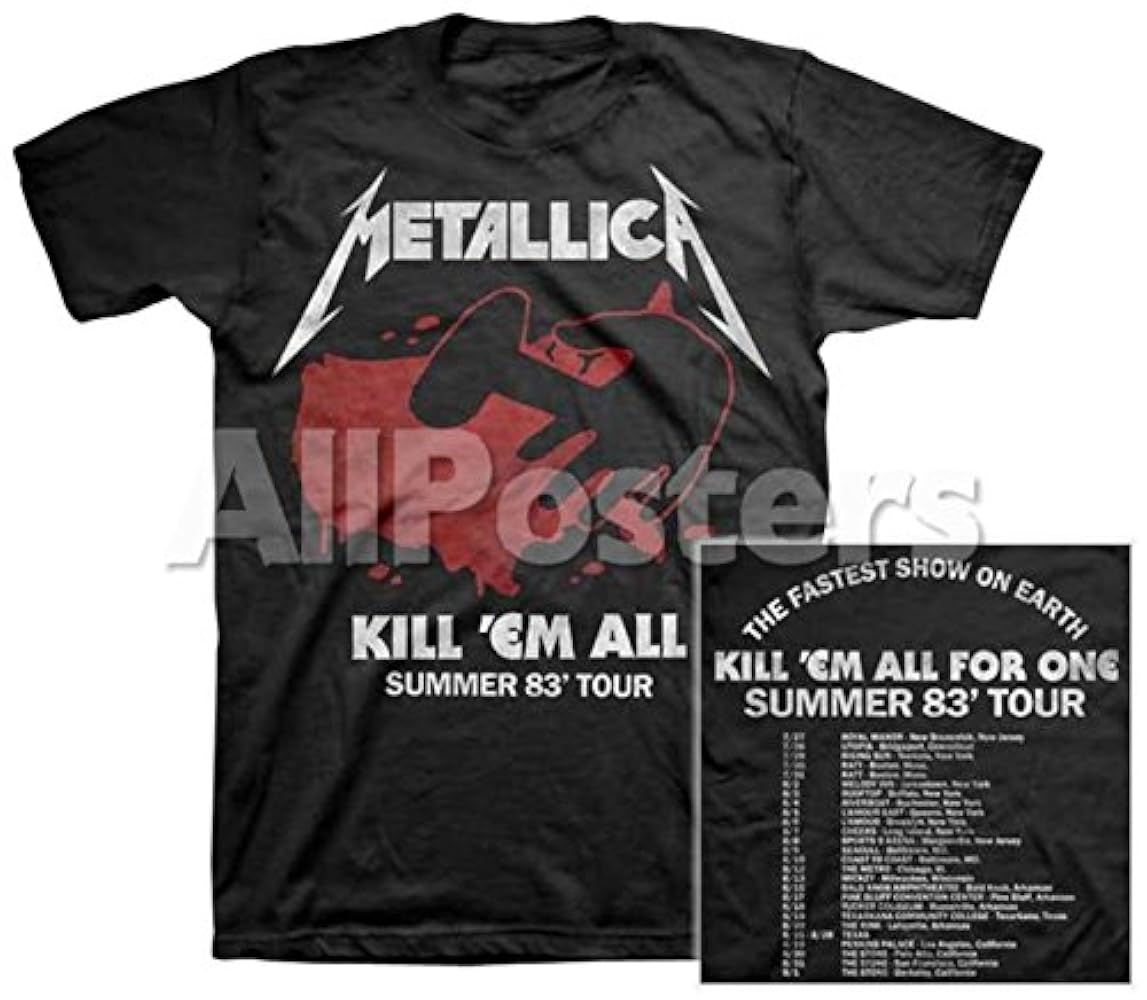 希少】LLICA KILL 'EM ALL バンT 1983年 希少】LLICA KILL 'EM ALL