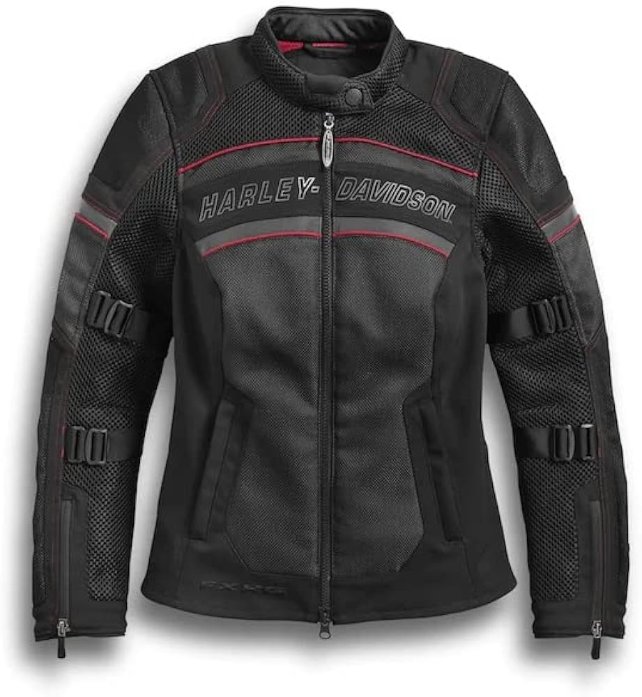 Amazon.com: Harley-Davidson Women's FXRG Mesh Riding Jacket