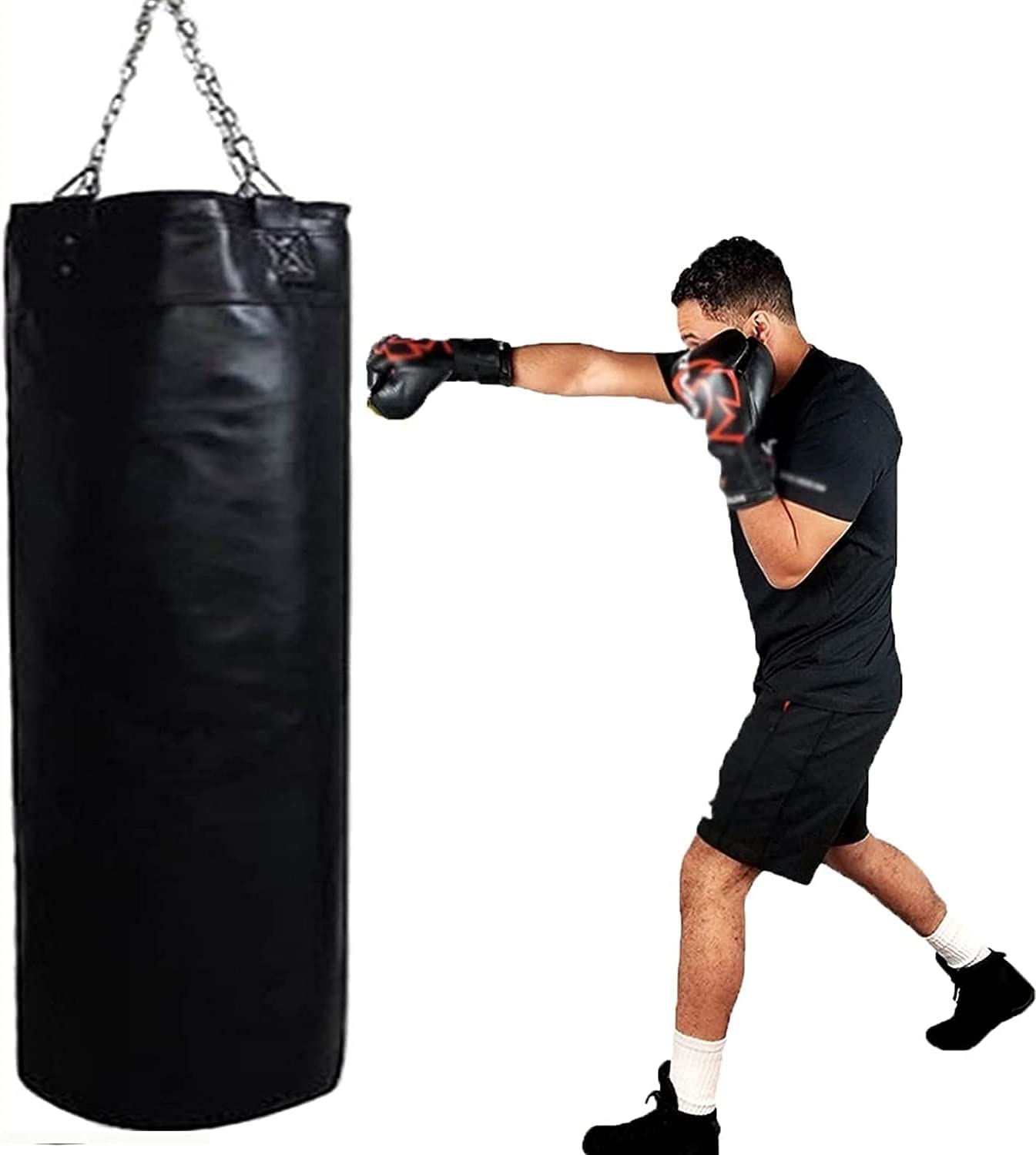 黒 サンドバッグ チェーン付き 黒 サンドバッグ チェーン付き