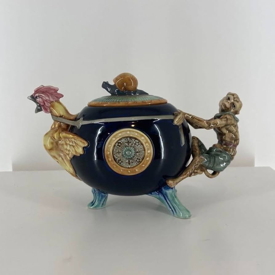 限定品】ミントン マジョリカコレクション タートルティーポット