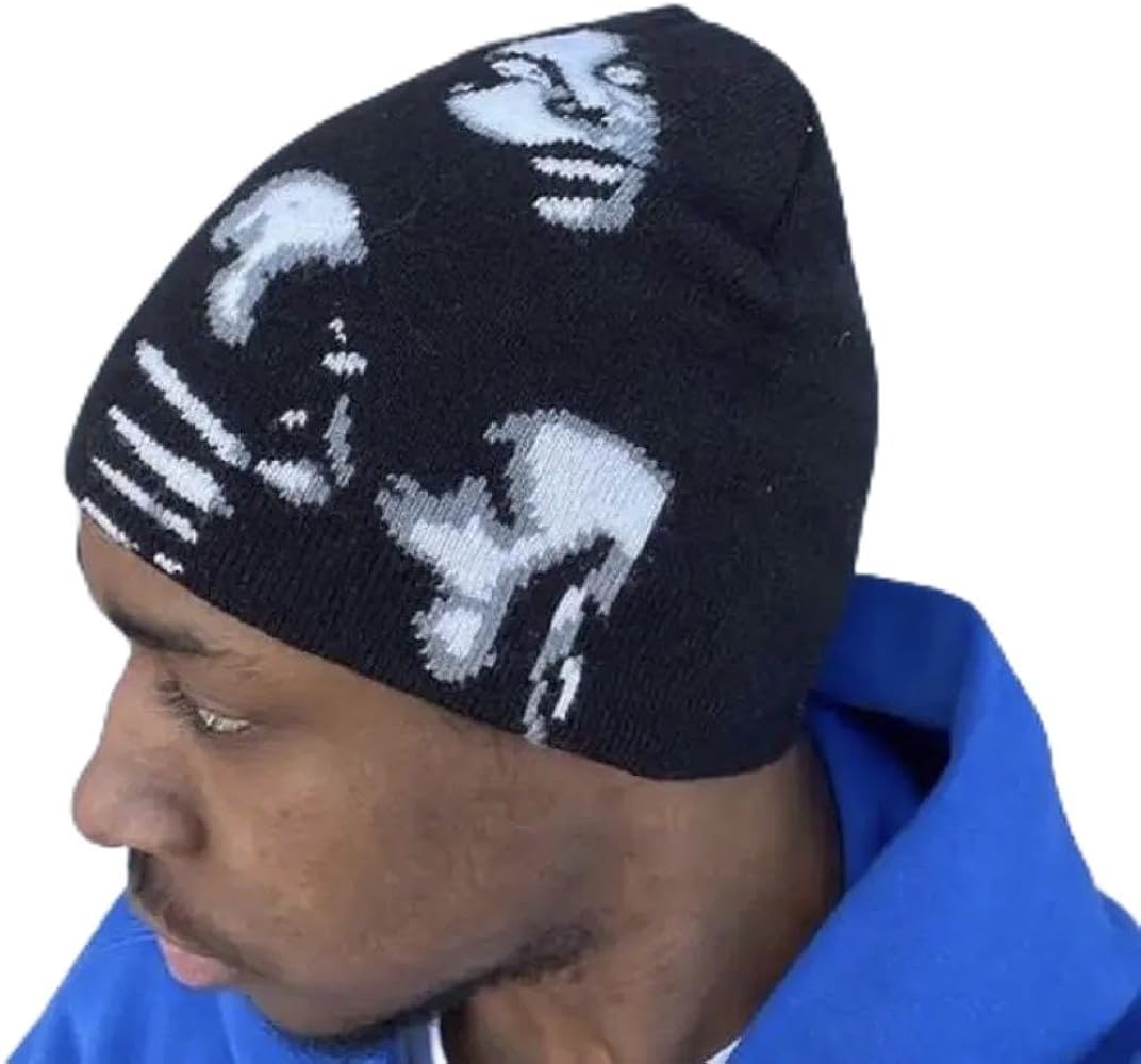 SATUR ロゴワッペン ビーニー ☆ SATUR ☆FLOWING LOGO BEANIE (SATUR