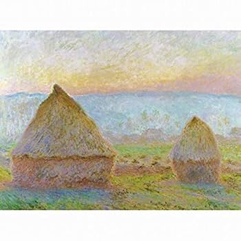クロード・モネ 【 ジヴェルニーの積みわら 】 高級画集画