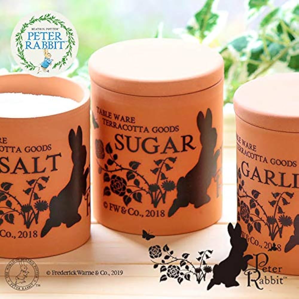 Amazon｜暮らしの彩り [1個] ポット ピーターラビット 砂糖ポット