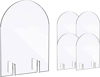 Amazon.co.jp: CarpNettore 透明アーチアクリルサイン、スタンド付き