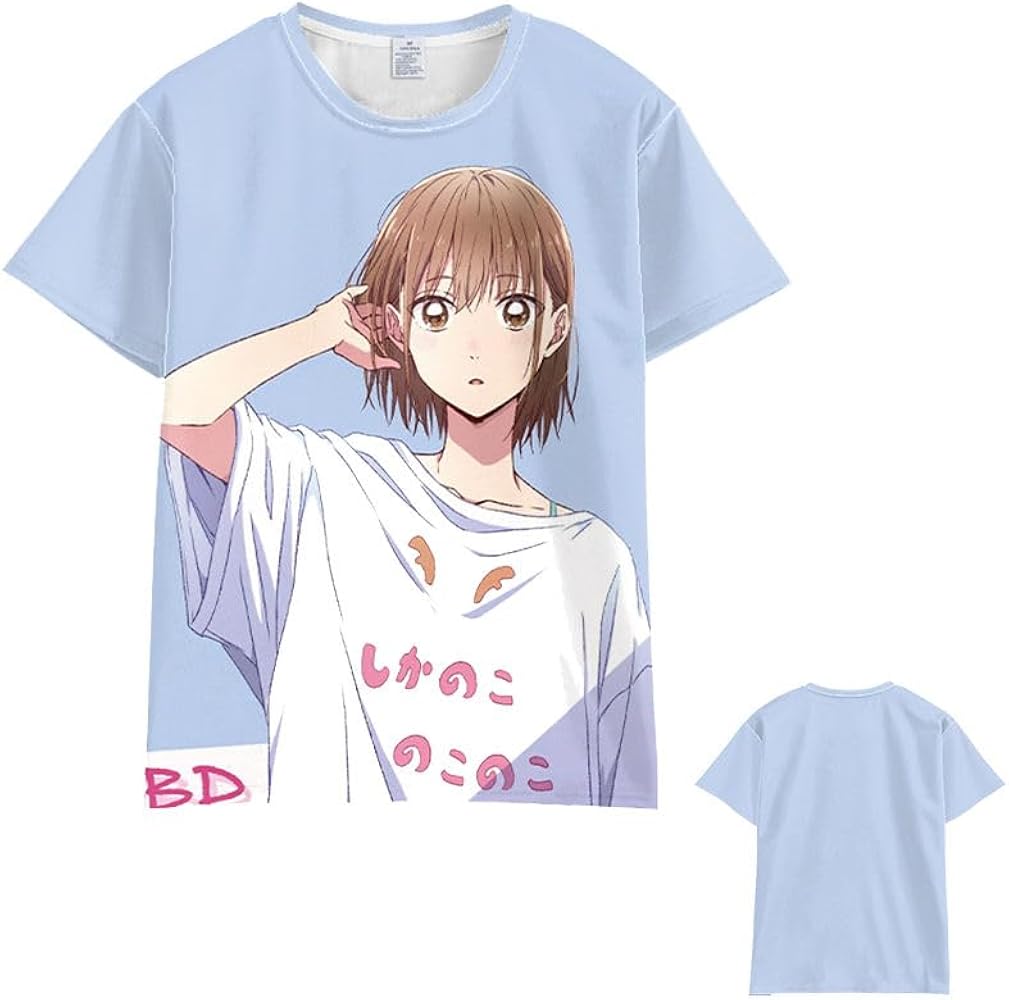 Amazon.co.jp: [ZBDSSTXF] アオのハコ グッズ Tシャツ 痛服 鹿野千夏