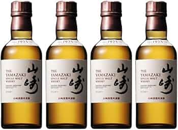 Amazon.co.jp: サントリー シングルモルト 山崎 180ml（4本セット
