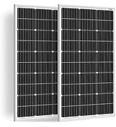 Amazon.co.jp: DOKIO ソーラーパネル 100W 18V 単結晶 超高効率 弱光