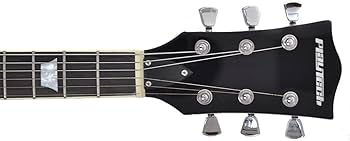 Amazon | PLAYTECH (プレイテック) エレキギター LP400 Black レス