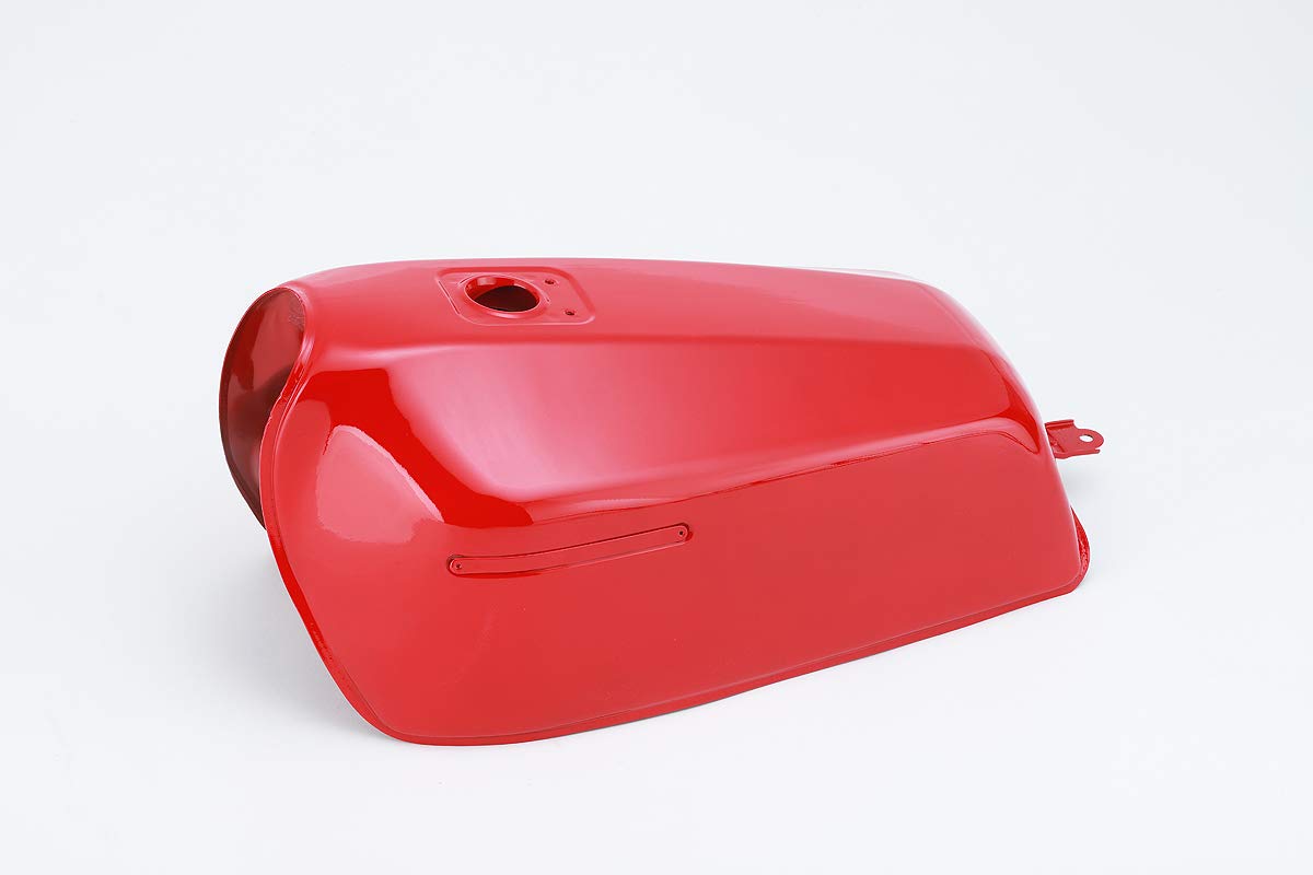 Amazon | 【558】Z400FX ガソリンタンク リプレイス品 レッド スチール