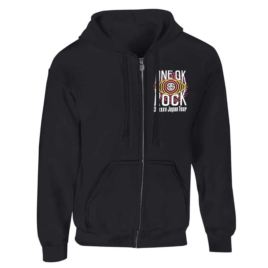 ONE OK ROCK 2024 WORLD TOUR プルオーバーパーカー L Amazon.co.jp