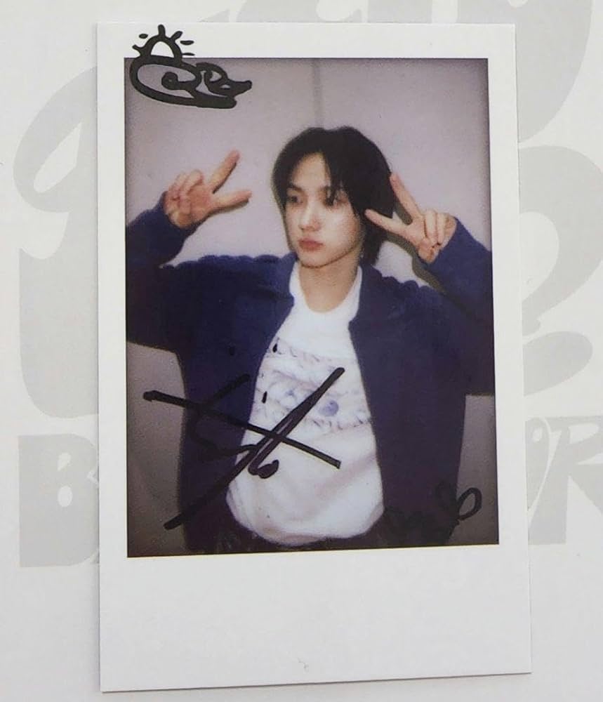 the boyz ドボイズ ドボ ソヌ 直筆サイン ポラロイド チェキ the boyz