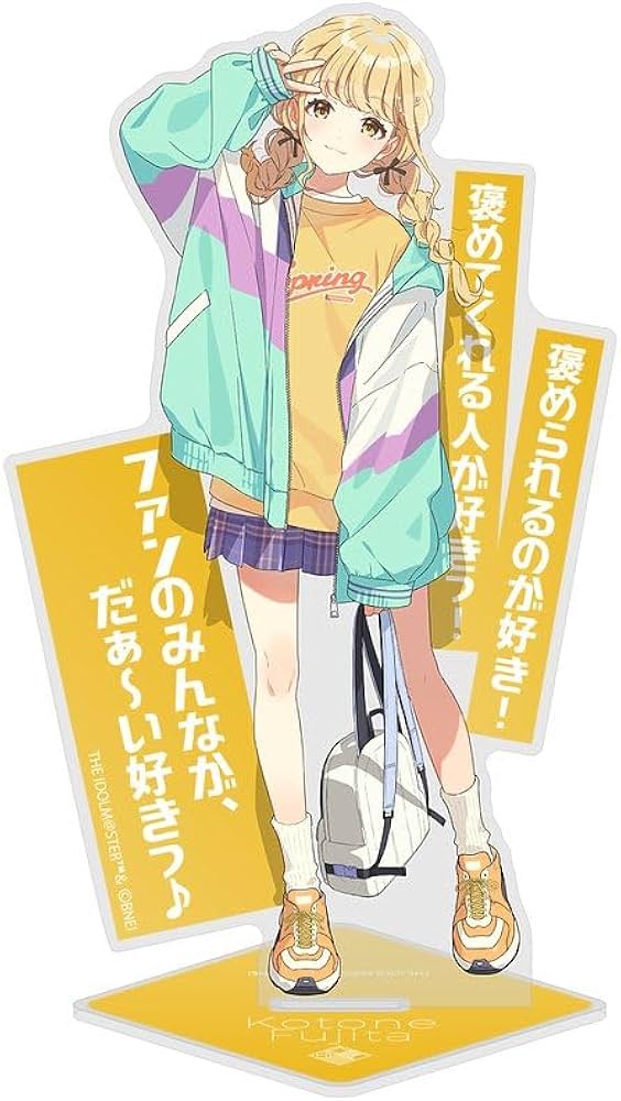 学園アイドルマスター 一番くじ 藤田ことね フィギュア アクリル