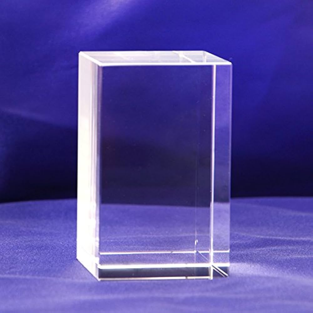 Amazon | NKTR-0056 クリスタルペーパーウェイト 文鎮 40x40x60mm